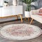 Nuloom Tabitha Vintage Medallion Area Rug 5ft RZBD36B-R505 - alternate 1